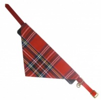 Tartan Cat Bandana & Collar Set